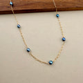 Dark Pearl Paperclip Choker