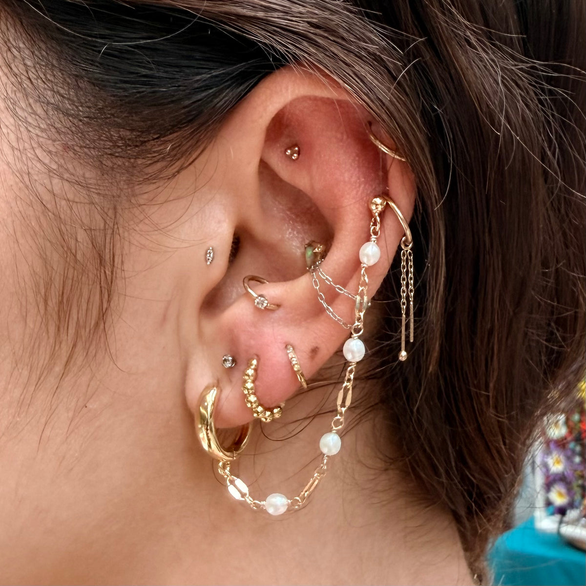 OG Helix Ear Chain