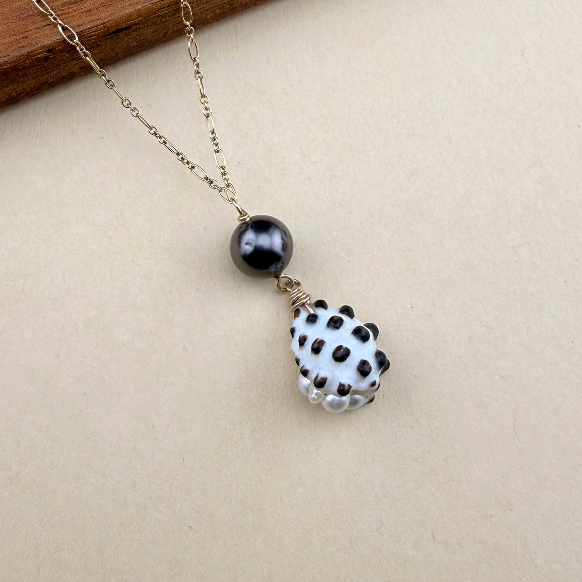 Tahitian Drupe Necklace | Buried Treasure Collection