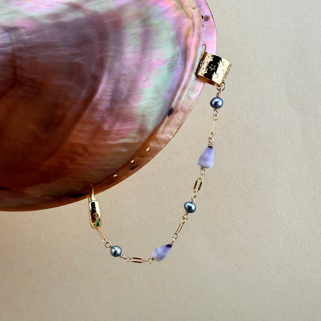 Cone Shell Helix Cuff | No Helix Piercing Needed