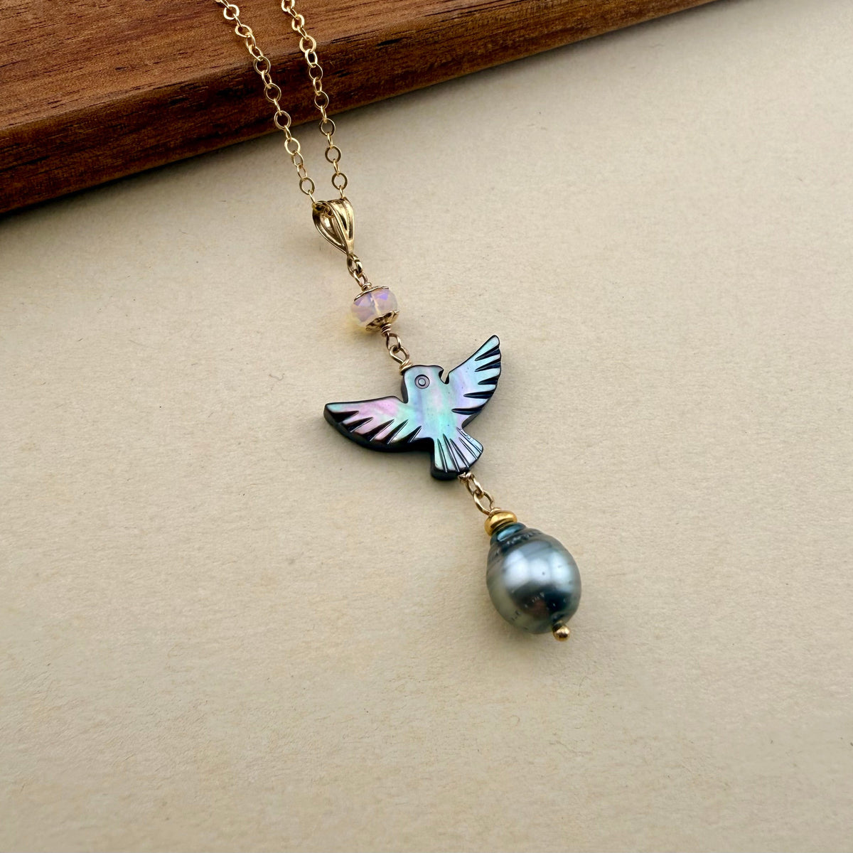 Rising Tahitian Pearl Necklace