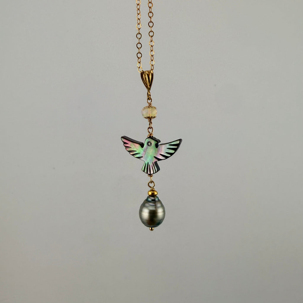 Rising Tahitian Pearl Necklace