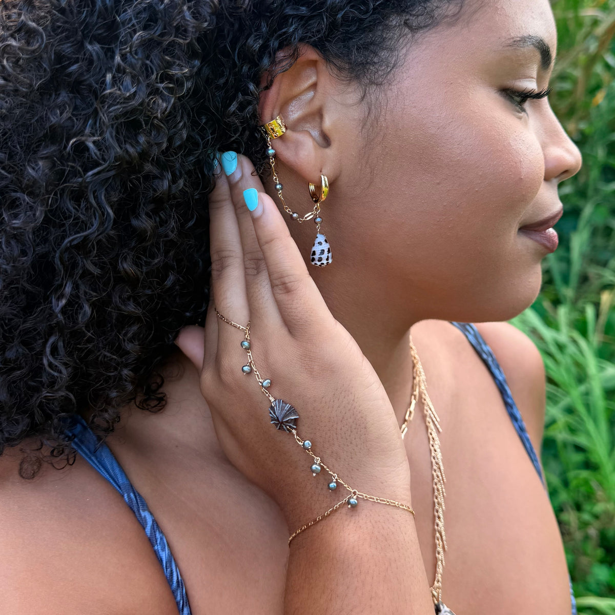 Opihi Awa #1 Hand chain | Buried Treasure Collection
