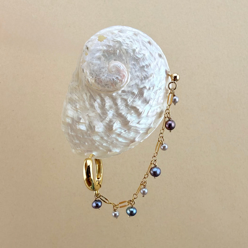 Blue Hour Helix Ear Chain