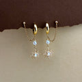 Love is the North Star Double Earrings