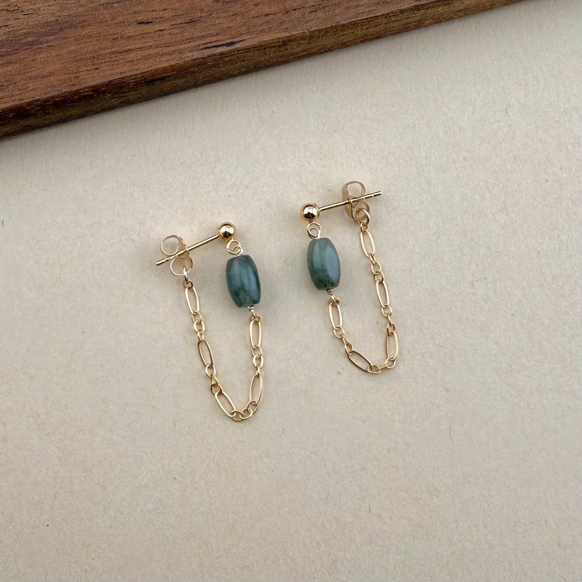 Jade Vine Earrings