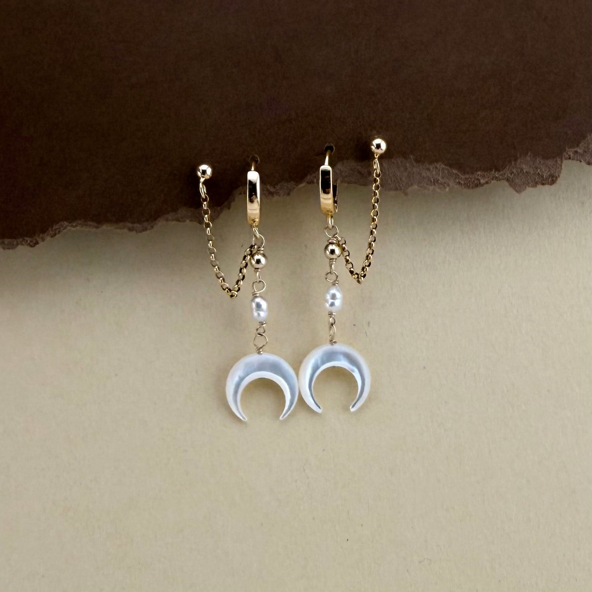 Mahina Double Earrings