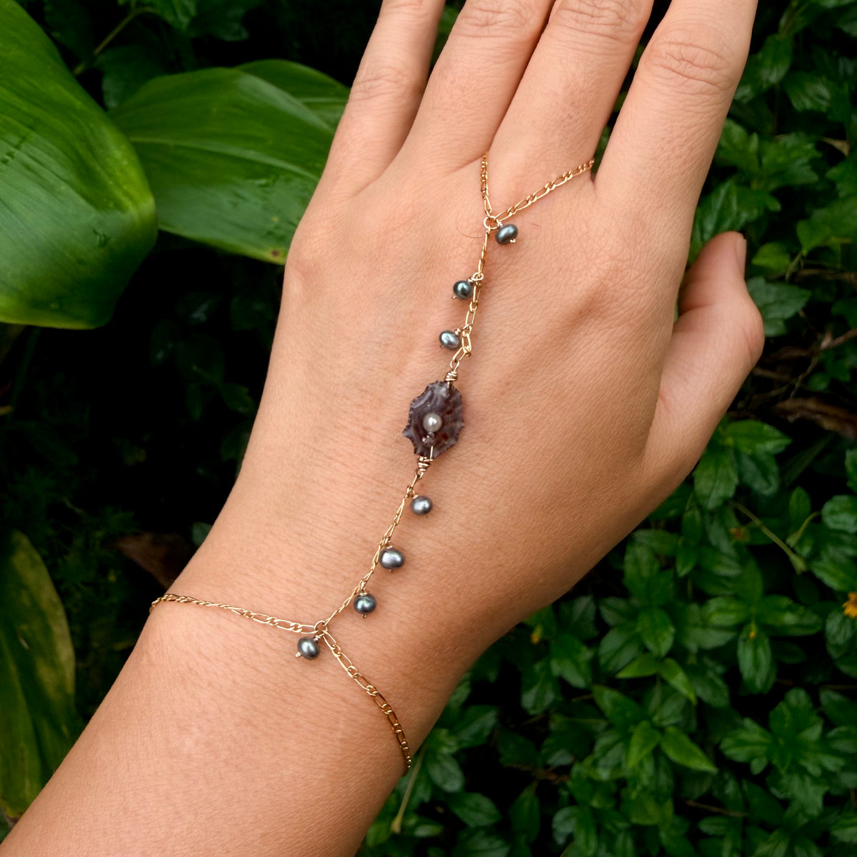 Opihi Awa #1 Hand chain | Buried Treasure Collection