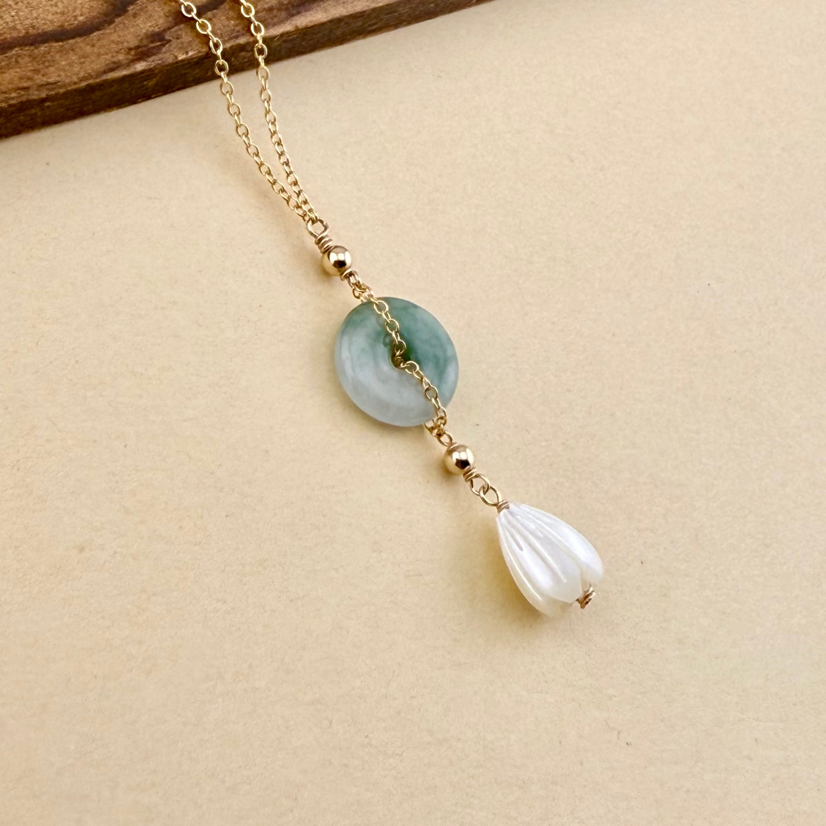 Jade Pikake Necklace