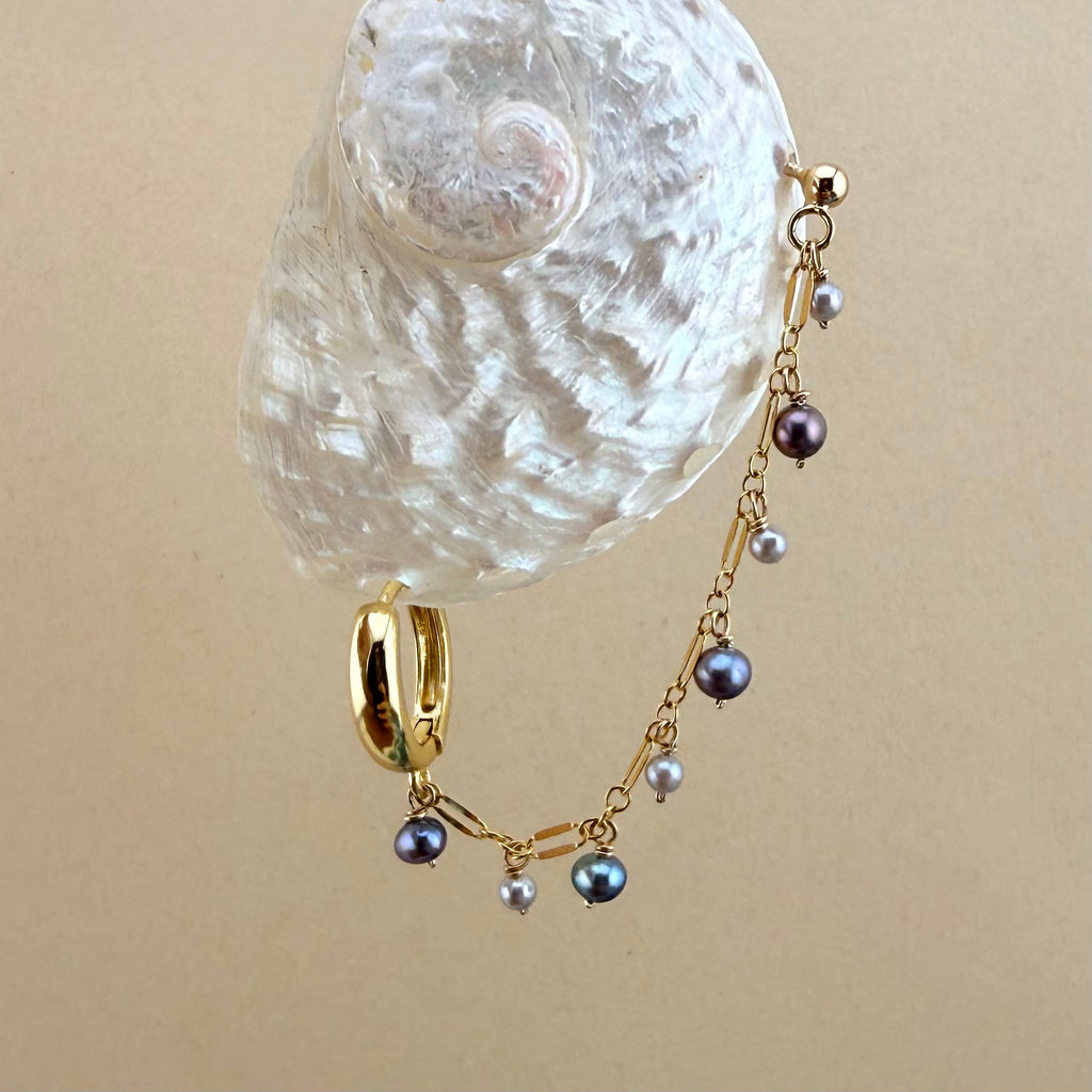 Blue Hour Helix Ear Chain