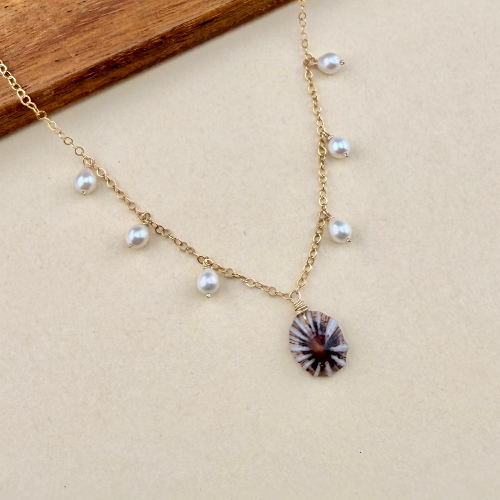 Opihi Awa Multipearl Necklace | Buried Treasure Collection
