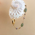 Jade Pearl Helix Ear Chain