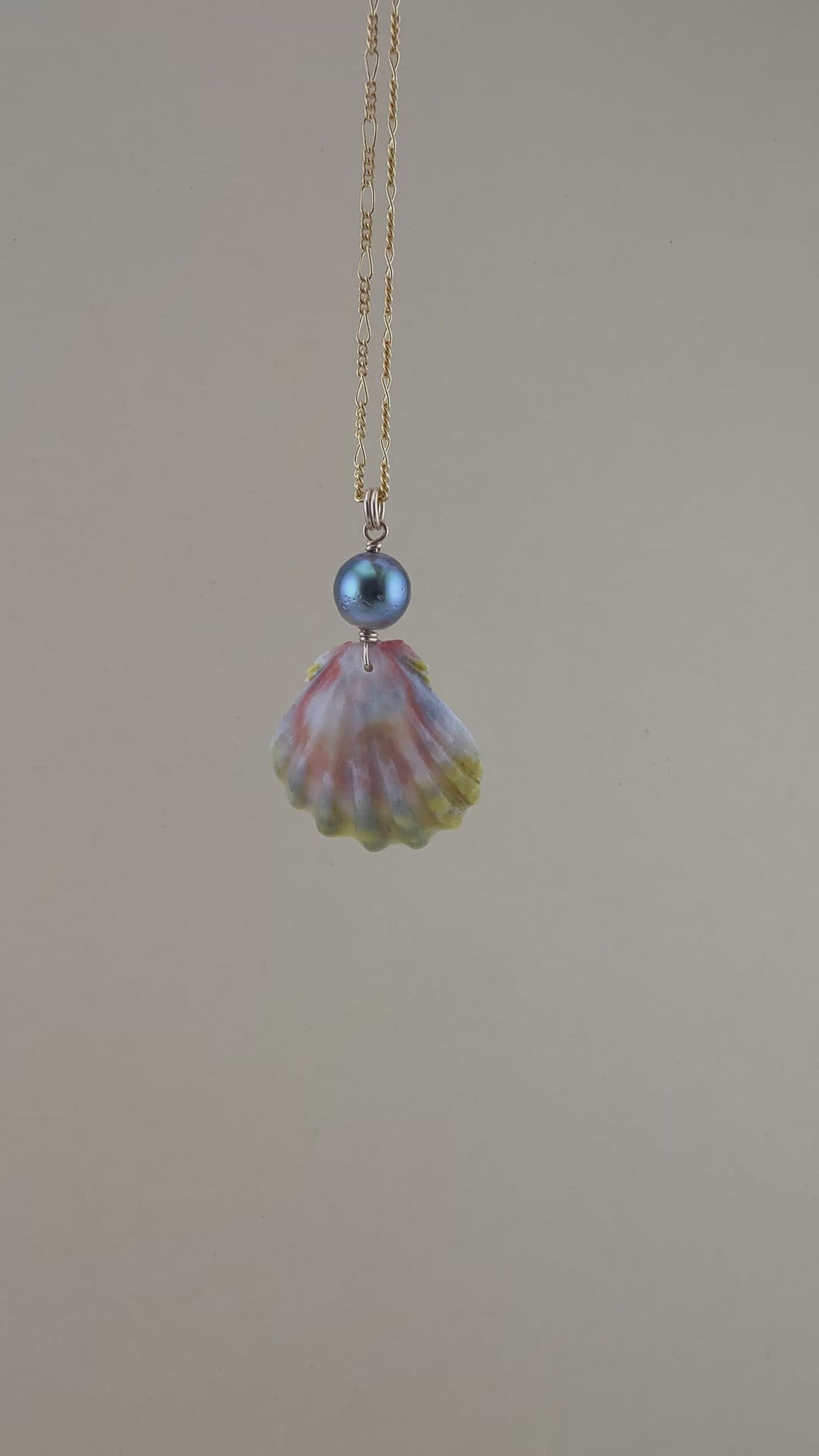 Moody Sunrise Shell Necklace | Buried Treasure Collection