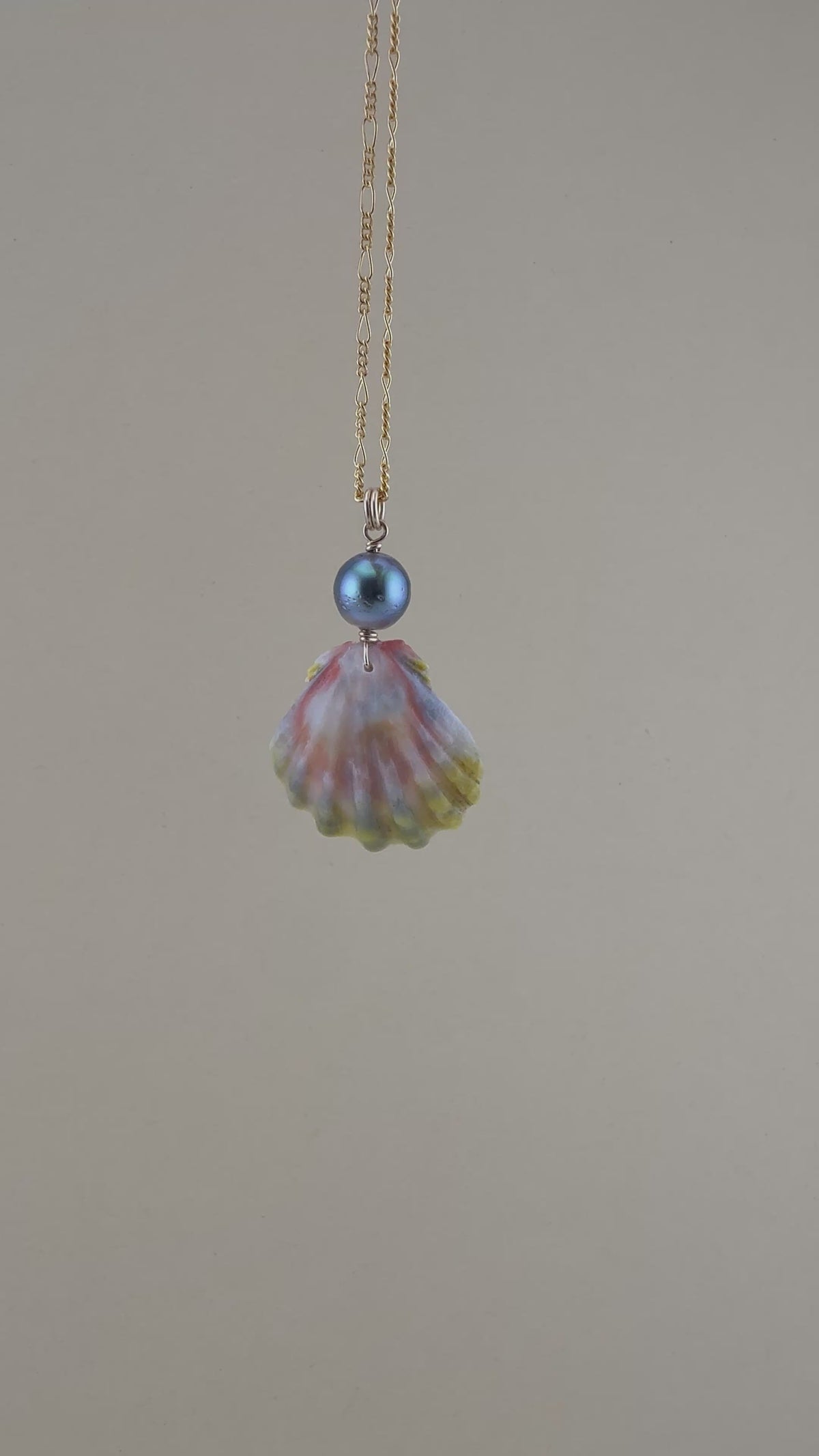Moody Sunrise Shell Necklace | Buried Treasure Collection